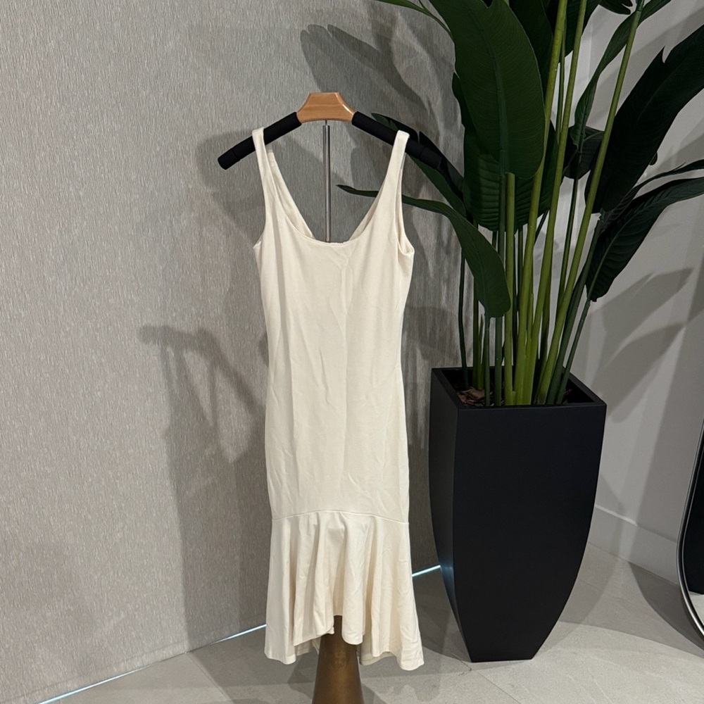 Amanda Uprichard Parker Cocktail Dress Ivory Small - Picture 2 of 11